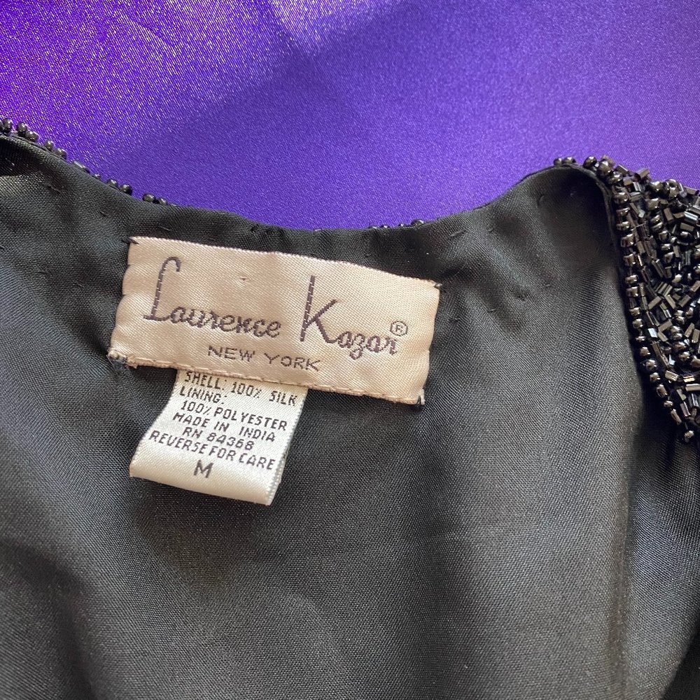 📌Laurence K. Vintage Elegant Sequin Silk Jacket - Picture 15 of 16